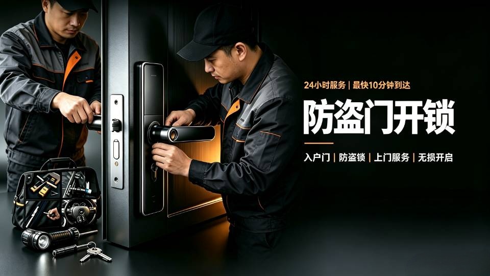 宁波防盗门开锁-师傅上门开启防盗门锁