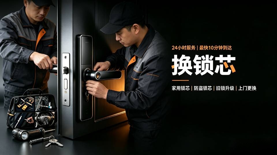 文教开锁师傅维修学校教室门锁-专业工具操作